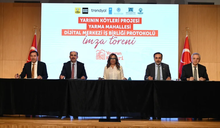Konya’da "Yarının Köyleri" ile kırsal hamle