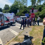 Düzce Barbaros Kavşağı’nda korkutan kaza: 3 yaralı