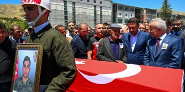 Şehit Uyanık'a Bitlis'te son görev