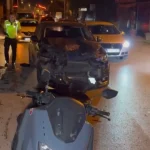 Düzce’de otomobil ile motosiklet çarpıştı: 2 yaralı