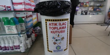 İstanbul Bakırköy'de atık ilaçlar toplanıyor